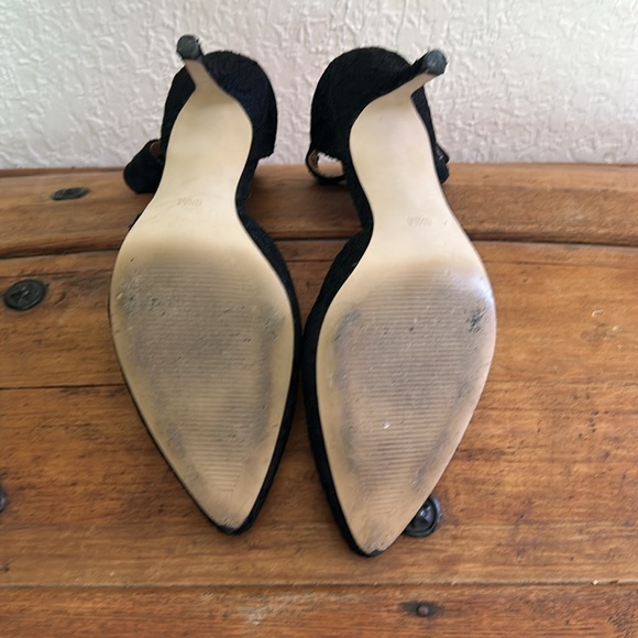 Audrey Brooke kitten heels size 6.5 | black lace - Picture 4 of 5